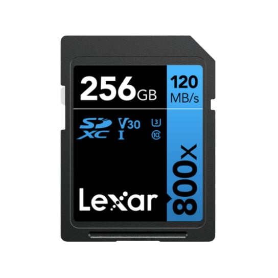 Karta Pamięci Lexar Professional 800X Sdxc Uhs-I Cards, C10 V30 U3, R120/45Mb 256Gb Lexar