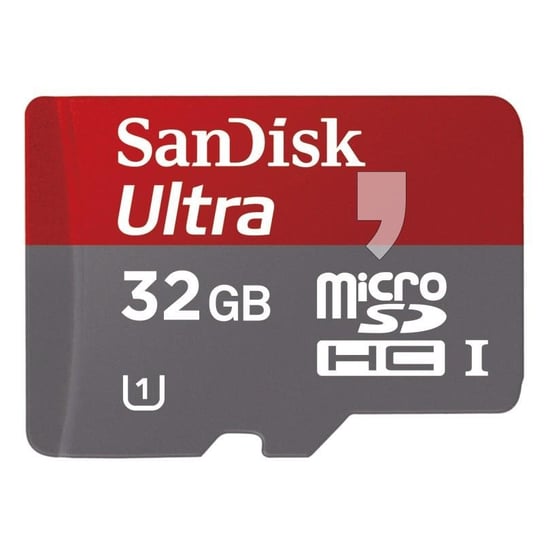 Karta pamięci microSD SANDISK Ultra, 32GB, Class 10 + adapter SanDisk