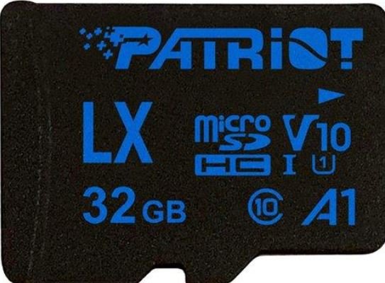 Karta pamięci PATRIOT LX, microSDHC, 32 GB Patriot