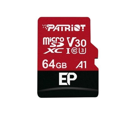 Karta pamięci PATRIOT PEF64GEP31MCX, MicroSDXC, 64 GB Patriot
