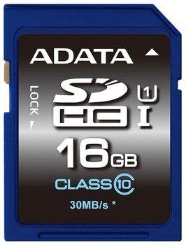 Karta pamięci PATRIOT SDHC, 16 GB, Class 10 ADATA