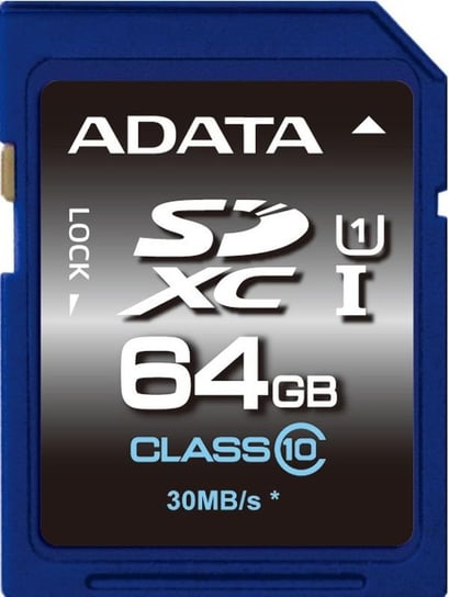 Karta pamięci PATRIOT SDXC, 64 GB, Class 10 ADATA