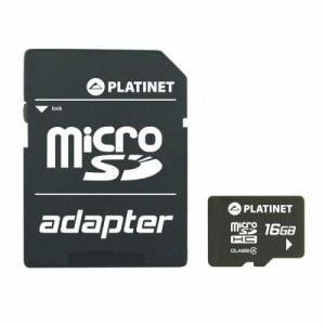 Karta Pamięci Platinet 16Gb Microsdhc + Adapter PLATINET
