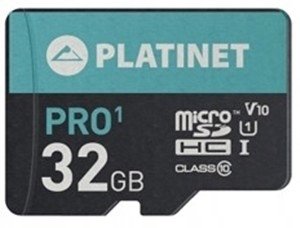 Karta pamięci PLATINET 32GB class10 70MB/S Adapter PLATINET