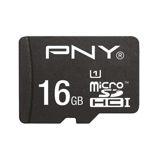 Karta pamięci PNY microSD, 16 GB, Class 10 + adapter SD PNY