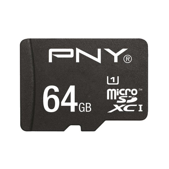 Karta pamięci PNY microSD, 64 GB, Class 10 + adapter SD PNY