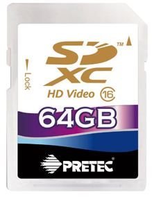 Karta pamięci Pretec SDXC, 64 GB, Class 10 PRETEC