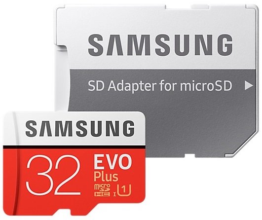 Karta pamięci SAMSUNG Evo Plus MB-MC32GA/EU, microSDHC, 32 GB + adapter Samsung Electronics