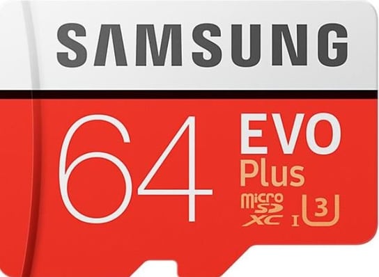 Karta pamięci SAMSUNG Evo Plus MB-MC64GA/EU, microSDXC, 64 GB Samsung