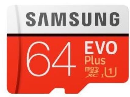 Karta pamięci SAMSUNG Evo Plus MB-MC64HA/EU, MicroSDXC, 64 GB + adapter SD Samsung Electronics