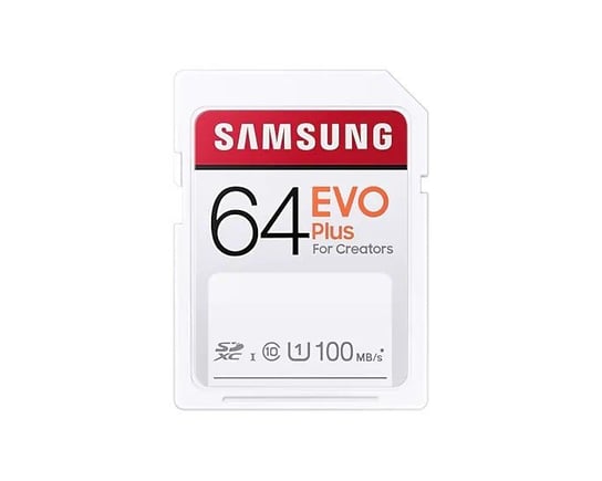 Karta pamięci, Samsung, MB-SC64H/EU Evo Plus, 64 GB Samsung Electronics