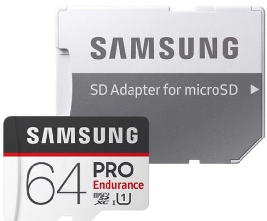 Karta pamięci SAMSUNG Pro Endurance MB-MJ64GA/EU, microSDXC, 64 GB + adapter Samsung