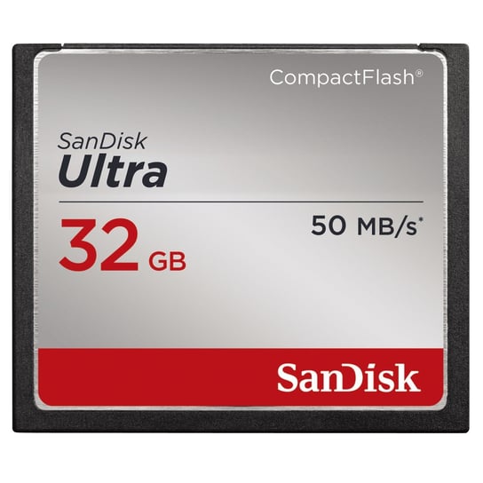 Karta pamięci SAN DISK Compact Flash, 32 GB Ultra, 50MB/s SanDisk