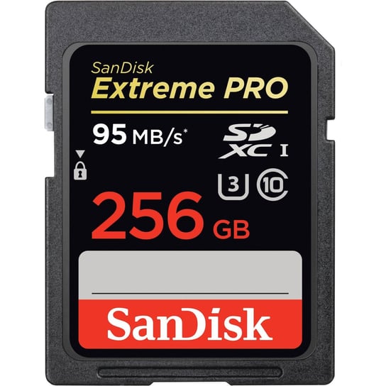 Karta pamięci SANDISK Extreme Pro SDSDXXG-256G-GN4I, SDXC, 256 GB, Class 10 SanDisk