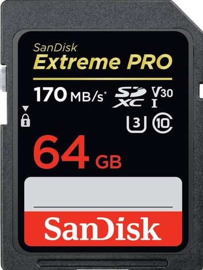 Karta pamięci SANDISK Extreme PRO SDSDXXY-064G-GN4IN, SDXC, 64 GB SanDisk