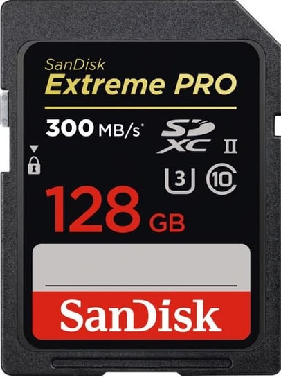 Karta pamięci SANDISK Extreme Pro, SDXC, 128 GB SanDisk