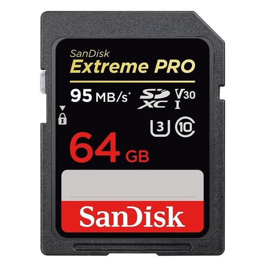 Karta pamięci SANDISK Extreme Pro SDXC, 64 GB, Class 10 SanDisk