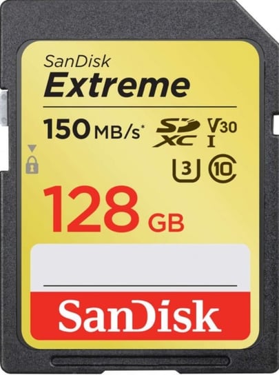 Karta pamięci SANDISK Extreme SDSDXV5-128G-GNCIN, SDXC, 128 GB SanDisk