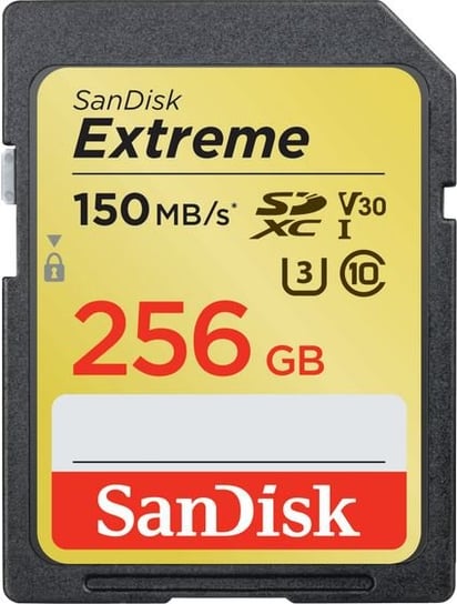 Karta pamięci SANDISK Extreme SDSDXV5-256G-GNCIN, SDXC, 256 GB SanDisk