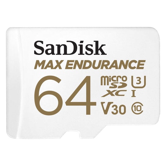 Karta pamięci SANDISK Max Endurance, microSDXC, 64 GB + adapter SD SanDisk