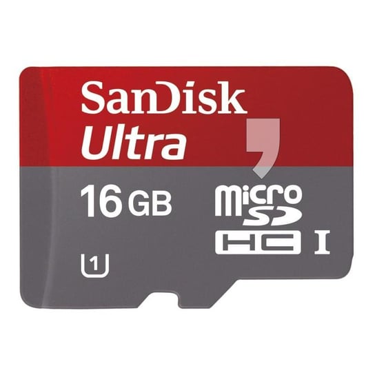 Karta pamięci SanDisk Micro SD 16GB Ultra Android + Adapter SanDisk