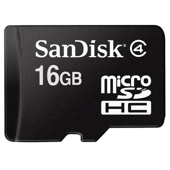 Karta pamięci SANDISK microSD/Trans Flash 16GB (microSD HC) + adapter SD SanDisk