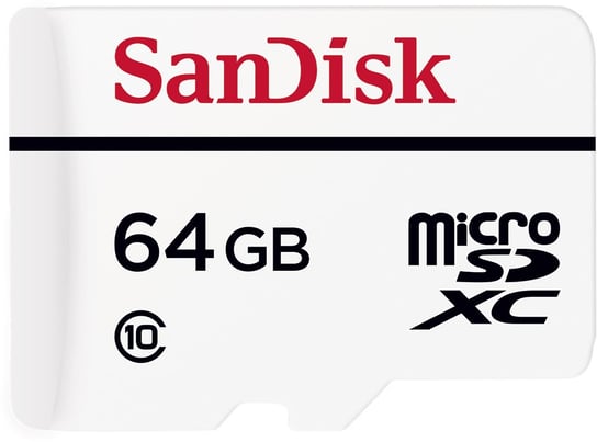 Karta pamięci SANDISK, microSDHC High Endurance Video Monitoring Home, 64 GB SanDisk