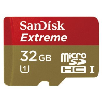 Karta pamięci SANDISK Mobile Extreme microSDHC, 32GB Card + SD Adapter + Rescue Pro Deluxe, 45MB/s Class 10 SanDisk