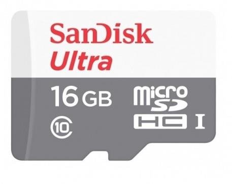 Karta pamięci SANDISK Ultra, microSDHC, 16 GB, Class 10 SanDisk