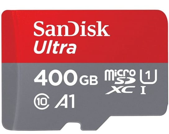 Karta pamięci SANDISK Ultra microSDXC, 400 GB, Class 10 + Adapte SanDisk