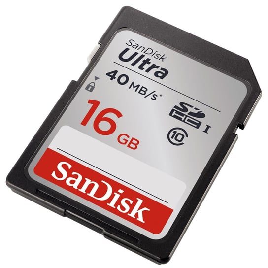 Karta pamięci SANDISK Ultra SDHC, 16 GB, 40 MB/s, Class 10 SanDisk
