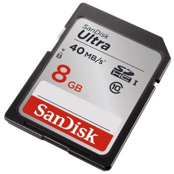 Karta pamięci SANDISK Ultra SDHC, 8 GB, 40M B/s, Class 10, UHS-I SanDisk