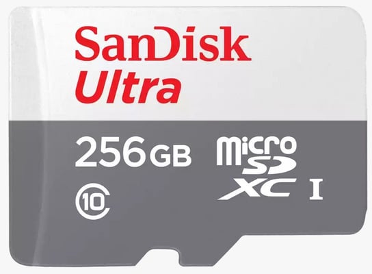 Karta pamięci SANDISK Ultra SDSQUNR-256G-GN3MN, microSDXC, 256 GB SanDisk