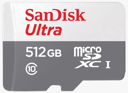 Karta pamięci SANDISK Ultra SDSQUNR-512G-GN3MN, microSDXC, 512 GB SanDisk