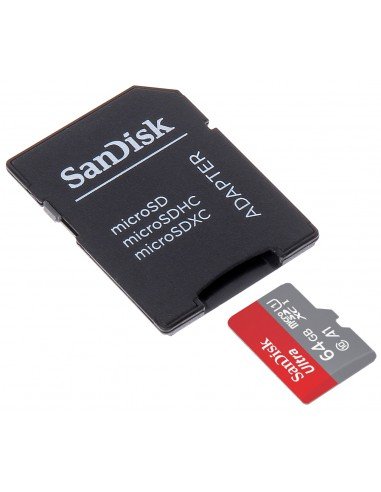 Karta Pamięci Sd-Micro-10/64-Sand Uhs-I, Sdxc 64 Gb Sandisk SanDisk