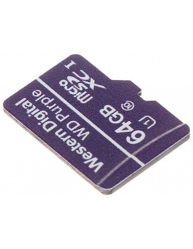 KARTA PAMIĘCI SD-MICRO-10/64-WD UHS-I, SDHC 64 GB Western Digital Western Digital