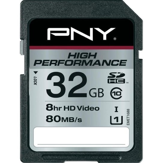 Karta pamięci SDHC PNY High Performance, 32 GB, 80 MB/s PNY Technologies