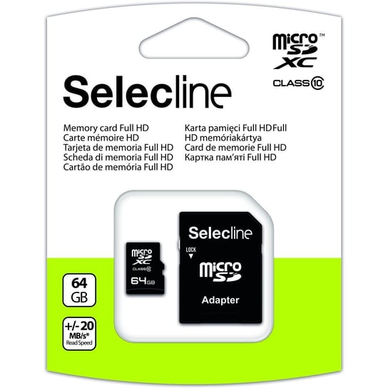 Karta Pamięci Selecline Msd 64Gb 20/12 + Adapter Selecline