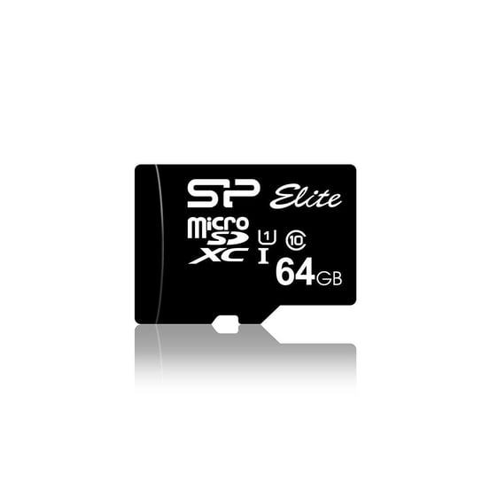 Karta pamięci SILICON POWER Elite SP064GBSTXBU1V10SP, microSDXC, 64 GB + adapter Silicon Power