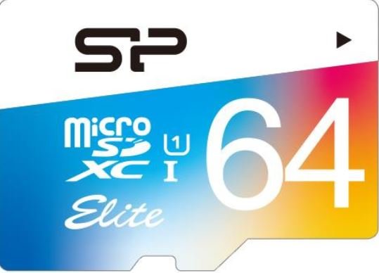 Karta pamięci SILICON POWER Elite SP064GBSTXBU1V20SP, microSDXC, 64 GB + adapter Silicon Power