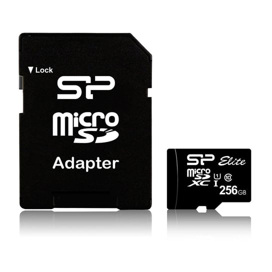 Karta Pamięci SILICON POWER, Micro SDXC, 256 GB, Class V10 +Adapter Silicon Power