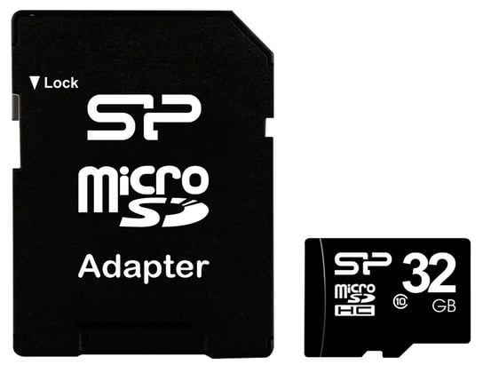 Karta pamięci SILICON POWER microSDHC, 32 GB, Class 10 + adapter SD Silicon Power