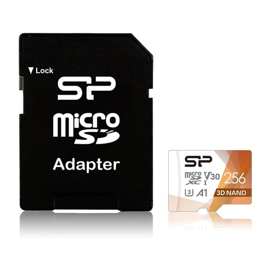 Karta Pamięci SILICON POWER Superior Pro, Micro SDXC, 256 GB, Class V30;Class U3 +adapter Silicon Power