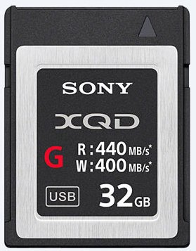 Karta pamięci SONY G, XQD, 32 GB Sony