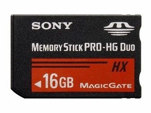 Karta pamięci SONY Memory Stick PRO-HG Duo, MSHX16B, 50 MB/s, 16 GB Sony