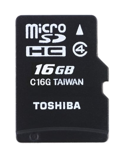 Karta pamięci TOSHIBA, microSD, 16 GB, Class 4 Toshiba