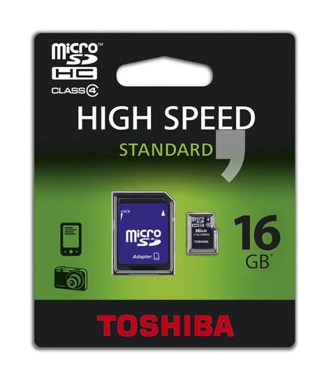 Karta pamięci Toshiba microSD SDHC 16GB Toshiba