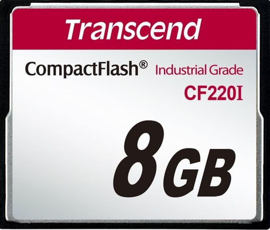Karta pamięci TRANSCEND CF220I, CompactFlash, 8 GB Transcend