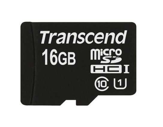 Karta pamięci TRANSCEND microSDHC, 16 GB, Class 10 Transcend