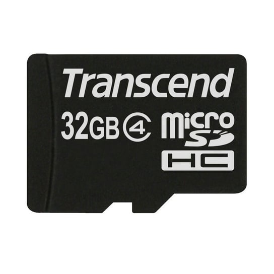 Karta pamięci TRANSCEND microSDHC, 32 GB, Class 4 + adapter SD Transcend